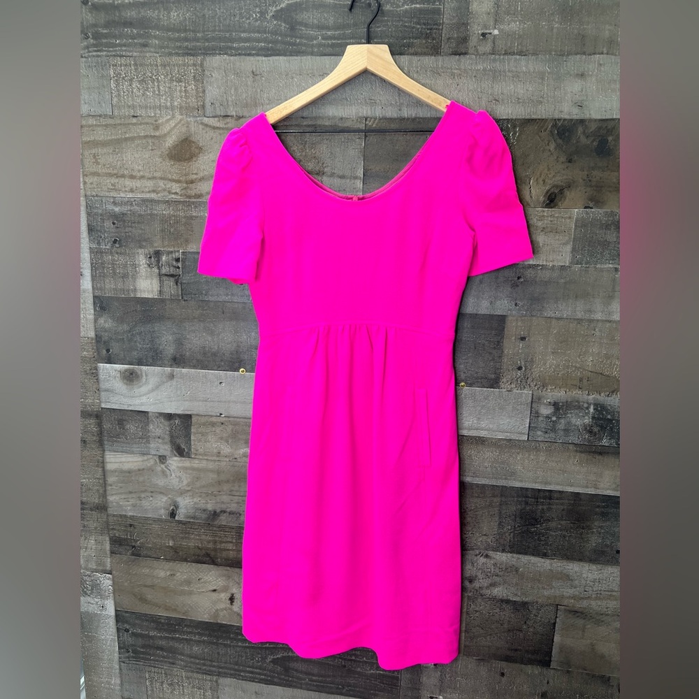 GOAT Jane Atelier Wool US 6 Vibrant Pink Dress